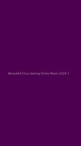 Tampilan Antarmuka Aplikasi Mentol4d Situs Gaming Online Resmi 2026 - 1
