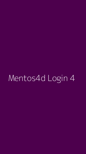 Tampilan Antarmuka Aplikasi Mentos4d Login - 4