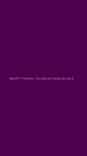 Tampilan Antarmuka Aplikasi Merah11 Prediksi Toto Macau Paling Akurat - 4