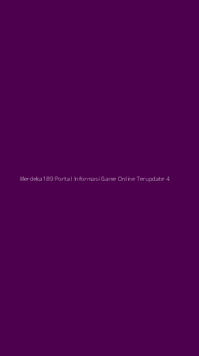 Tampilan Antarmuka Aplikasi Merdeka189 Portal Informasi Game Online Terupdate - 4