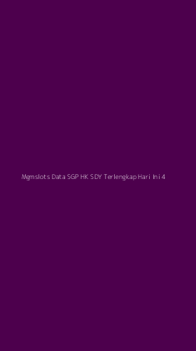 Tampilan Antarmuka Aplikasi Mgmslots Data Sgp Hk Sdy Terlengkap Hari Ini - 4