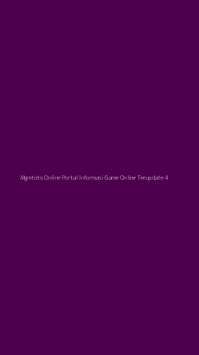 Tampilan Antarmuka Aplikasi Mgmtoto Online Portal Informasi Game Online Terupdate - 4