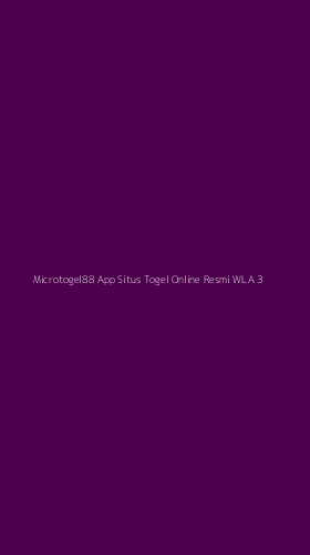 Tampilan Antarmuka Aplikasi Microtogel88 App Situs Togel Online Resmi Wla - 3