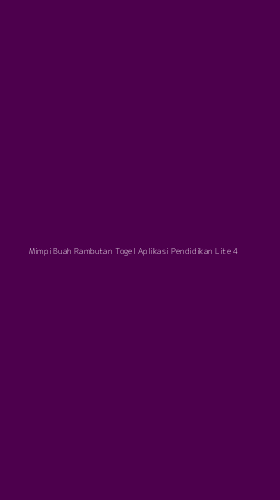 Tampilan Antarmuka Aplikasi Mimpi Buah Rambutan Togel Aplikasi Pendidikan Lite - 4