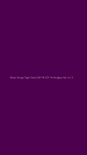 Tampilan Antarmuka Aplikasi Mimpi Bunga Togel Data Sgp Hk Sdy Terlengkap Hari Ini - 3