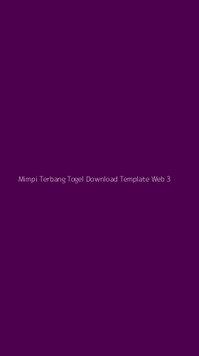 Tampilan Antarmuka Aplikasi Mimpi Terbang Togel Download Template Web - 3