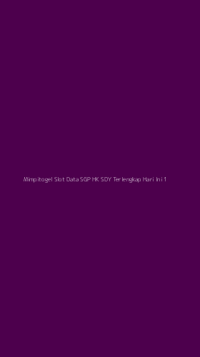 Tampilan Antarmuka Aplikasi Mimpitogel Slot Data Sgp Hk Sdy Terlengkap Hari Ini - 1
