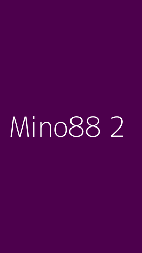 Tampilan Antarmuka Aplikasi Mino88 - 2