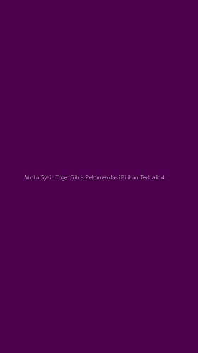 Tampilan Antarmuka Aplikasi Minta Syair Togel Situs Rekomendasi Pilihan Terbaik - 4