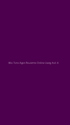 Tampilan Antarmuka Aplikasi Mio Toto Agen Roulette Online Uang Asli - 4
