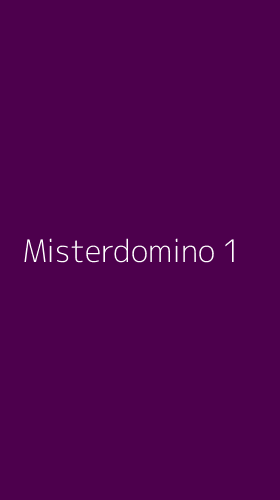 Tampilan Antarmuka Aplikasi Misterdomino - 1