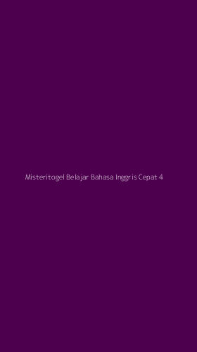 Tampilan Antarmuka Aplikasi Misteritogel Belajar Bahasa Inggris Cepat - 4