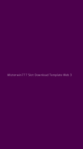 Tampilan Antarmuka Aplikasi Misterwin777 Slot Download Template Web - 3