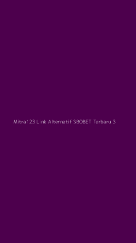 Tampilan Antarmuka Aplikasi Mitra123 Link Alternatif Sbobet Terbaru - 3