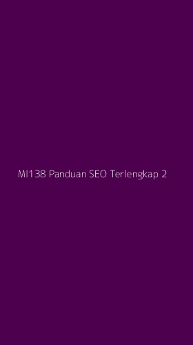 Tampilan Antarmuka Aplikasi Ml138 Panduan Seo Terlengkap - 2