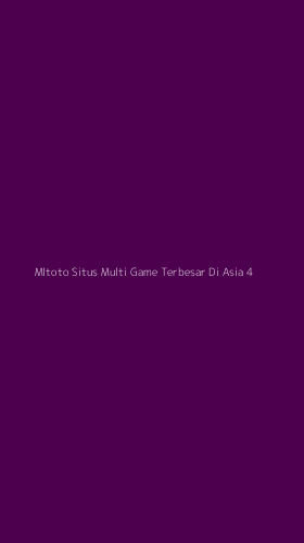 Tampilan Antarmuka Aplikasi Mltoto Situs Multi Game Terbesar Di Asia - 4