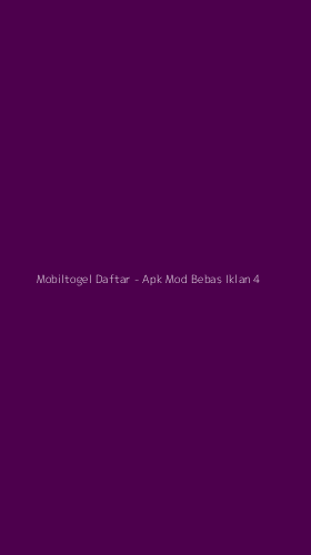 Tampilan Antarmuka Aplikasi Mobiltogel Daftar - Apk Mod Bebas Iklan - 4