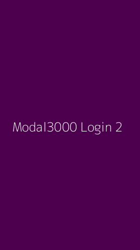 Tampilan Antarmuka Aplikasi Modal3000 Login - 2