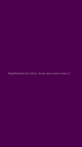 Tampilan Antarmuka Aplikasi Modalhoki4d Link Daftar Semua Jenis Game Online - 3