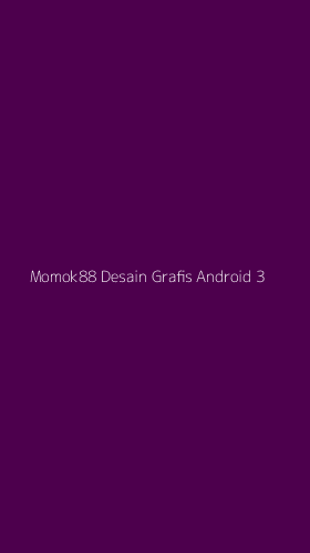 Tampilan Antarmuka Aplikasi Momok88 Desain Grafis Android - 3