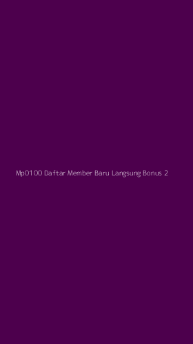 Tampilan Antarmuka Aplikasi Mp0100 Daftar Member Baru Langsung Bonus - 2
