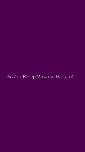 Tampilan Antarmuka Aplikasi Mp777 Resep Masakan Harian - 4