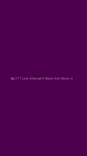 Tampilan Antarmuka Aplikasi Mpi777 Link Alternatif Resmi Anti Blokir - 4