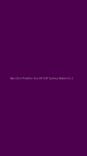 Tampilan Antarmuka Aplikasi Mpo Qris Prediksi Jitu Hk Sgp Sydney Malam Ini - 2