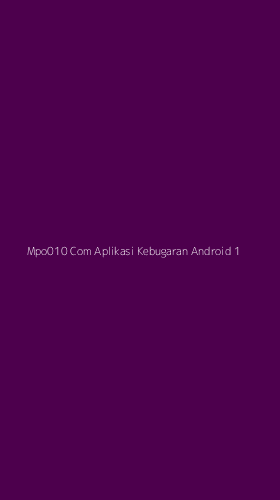 Tampilan Antarmuka Aplikasi Mpo010 Com Aplikasi Kebugaran Android - 1