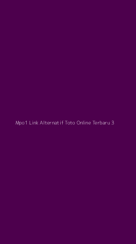 Tampilan Antarmuka Aplikasi Mpo1 Link Alternatif Toto Online Terbaru - 3