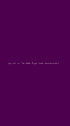 Tampilan Antarmuka Aplikasi Mpo10 Link Cara Main Togel Colok Jitu Pemula - 1