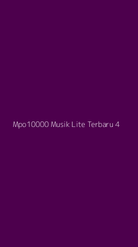Tampilan Antarmuka Aplikasi Mpo10000 Musik Lite Terbaru - 4