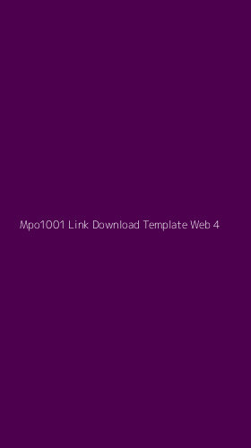 Tampilan Antarmuka Aplikasi Mpo1001 Link Download Template Web - 4