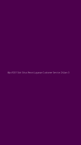 Tampilan Antarmuka Aplikasi Mpo1001 Slot Situs Resmi Layanan Customer Service 24jam - 3