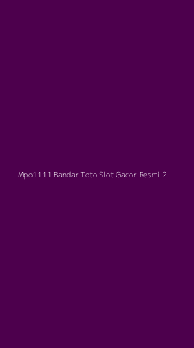 Tampilan Antarmuka Aplikasi Mpo1111 Bandar Toto Slot Gacor Resmi - 2