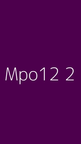 Tampilan Antarmuka Aplikasi Mpo12 - 2
