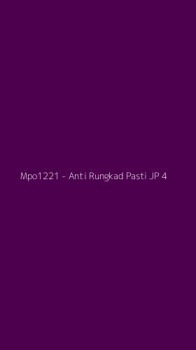 Tampilan Antarmuka Aplikasi Mpo1221 - Anti Rungkad Pasti JP - 4