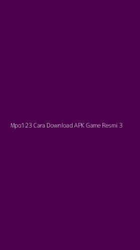 Tampilan Antarmuka Aplikasi Mpo123 Cara Download Apk Game Resmi - 3