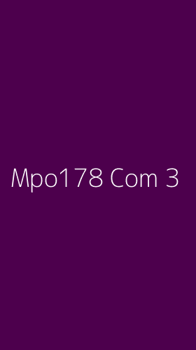 Tampilan Antarmuka Aplikasi Mpo178 Com - 3