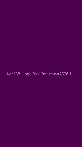Tampilan Antarmuka Aplikasi Mpo1881 Login Dana Terpercaya 2026 - 4