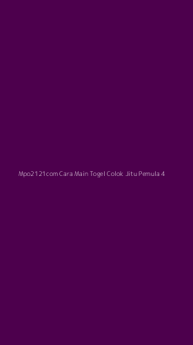 Tampilan Antarmuka Aplikasi Mpo2121com Cara Main Togel Colok Jitu Pemula - 4