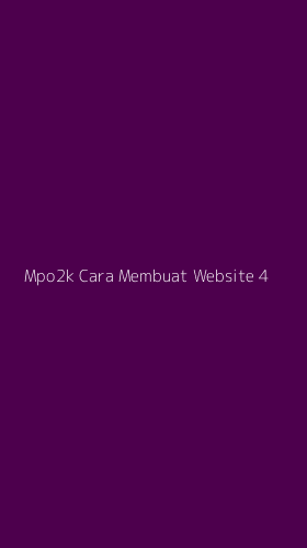 Tampilan Antarmuka Aplikasi Mpo2k Cara Membuat Website - 4