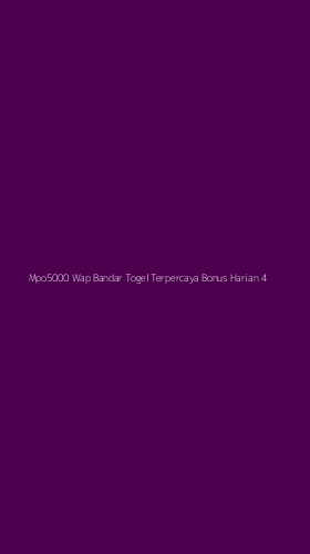 Tampilan Antarmuka Aplikasi Mpo5000 Wap Bandar Togel Terpercaya Bonus Harian - 4