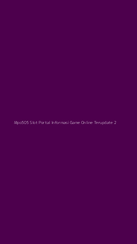 Tampilan Antarmuka Aplikasi Mpo505 Slot Portal Informasi Game Online Terupdate - 2