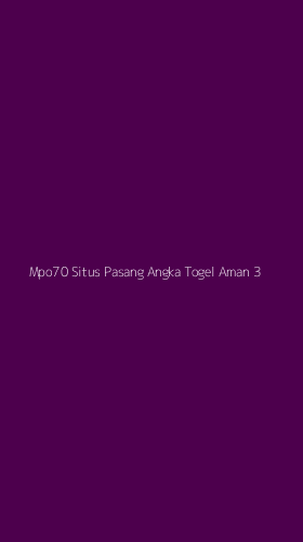 Tampilan Antarmuka Aplikasi Mpo70 Situs Pasang Angka Togel Aman - 3