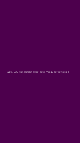Tampilan Antarmuka Aplikasi Mpo7000 Apk Bandar Togel Toto Macau Terpercaya - 4