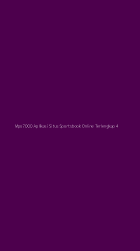 Tampilan Antarmuka Aplikasi Mpo7000 Aplikasi Situs Sportsbook Online Terlengkap - 4