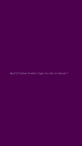 Tampilan Antarmuka Aplikasi Mpo707 Daftar Prediksi Togel Jitu Hari Ini Akurat - 1