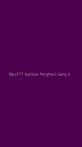 Tampilan Antarmuka Aplikasi Mpo777 Aplikasi Penghasil Uang - 3