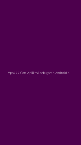 Tampilan Antarmuka Aplikasi Mpo777 Com Aplikasi Kebugaran Android - 4